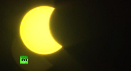 Солнечное затмение — прямая онлайн трансляция