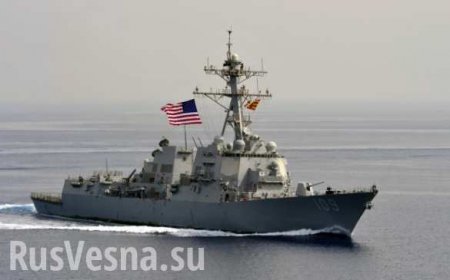 Эсминец ВМС США «Ross» начал учения с фрегатом ВМС Украины «Гетман Сагайдачный» (ВИДЕО)