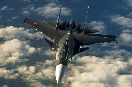 В небе Сирии российские Су-30 перехватили израильские F-15