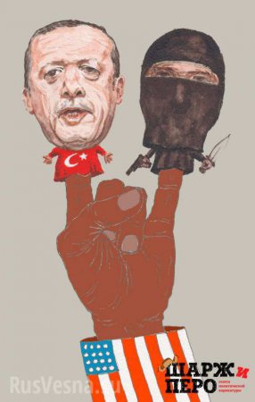 «Дьявол Эрдоган — друг ИГИЛ»: «Шарж и Перо» выпустила новые карикатуры (ФОТО+ВИДЕО)