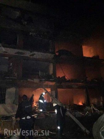 МОЛНИЯ: теракт в Турции — взорван полицейский участок (ФОТО + ВИДЕО)