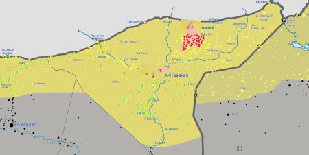 Курды взяли под контроль почти всю сирийскую провинцию Хасака