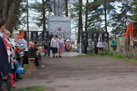 Отчет: Бессмертный полк в п. Вохма, Костромской области