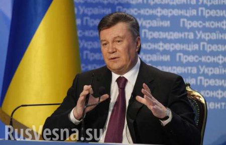 Янукович озвучил свою версию событий на Майдане (ВИДЕО)