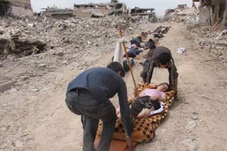 Турецкая армия продолжает обстреливать Нусайбин не смотря на выход курдского ополчения