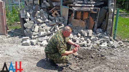 Сводка от МО ДНР 3 июня 2016 года. Укрофашисты за неделю более 2300 раз обстреляли прифронтовые районы ДНР