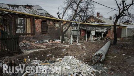 Обстрелом ВСУ в ДНР уничтожен жилой дом
