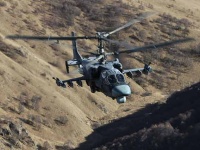 Вертолеты Ка-52 "Аллигатор" предотвратили прорыв сил условного противника в ходе учебного боя в Амурской области