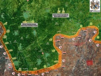 Сирийская армия освободила около 10 селений и атаковала поселок Маан в пр.  ...