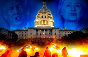 Выборы в США: с вероятностью в 95% улицы Америки утонут в крови