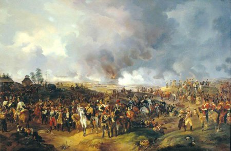 1813 год. События 18 октября. Третий день битвы под Лейпцигом. Ход боя до полудня - Военный Обозреватель