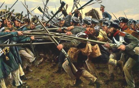 1813 год. События 18 октября. Третий день битвы под Лейпцигом. Ход боя до полудня - Военный Обозреватель