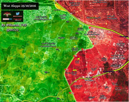 Сирийская армия пытается атаковать укрепрайон Хикма на юго-западе Алеппо - Военный Обозреватель
