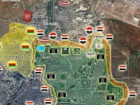 Сирийская армия возобновила атаки на севере Алеппо и продолжает наступать н ...