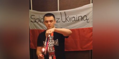 Польский националист Мацейчук получил компенсацию за драку на ТВЦ