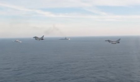 Истребители НАТО сопроводили "Адмирала Кузнецова" через Ла-Манш - Военный Обозреватель