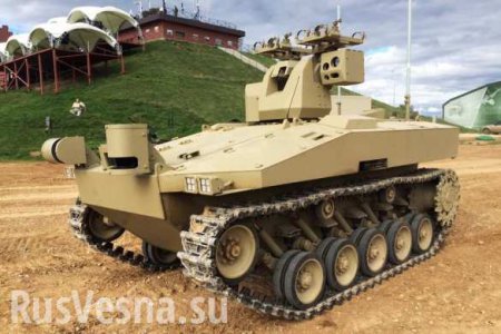 Российская армия получит новейшего робота «Соратник» в 2017 году