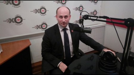 Николай Стариков на радио «Эхо Москвы» (Барнаул)
