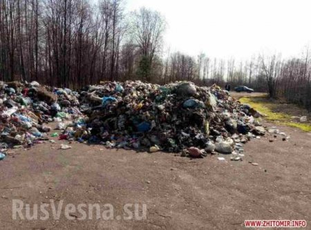 Львовский мусор продолжают развозить по стране (ФОТО)