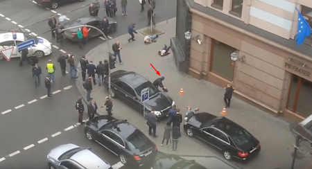 Сразу после убийства Вороненкова место преступления снимал загадочный оператор