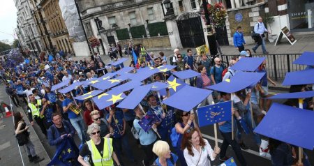 В Лондоне митинговали против Brexit