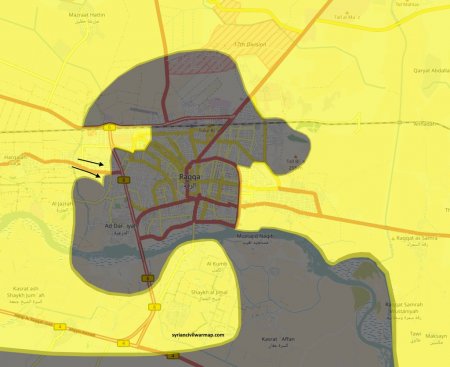 Сирийские Демократические силы завершили окружение Ракки