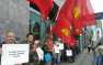 По всей Европе прошли акции протеста против сноса памятников советским воин ...