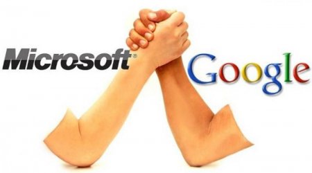 Microsoft и Google устроили "гонку" взаимных обвинений