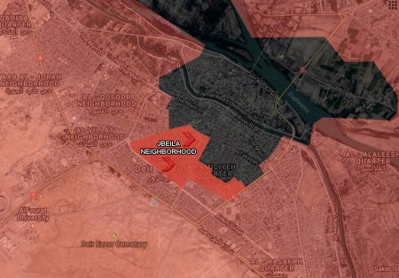 Сирийская армия освободила район Джбейля в Дейр-эз-Зоре