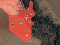 Сирийские правительственные войска ведут бои за район Сальхия - Джалаа в пр ...