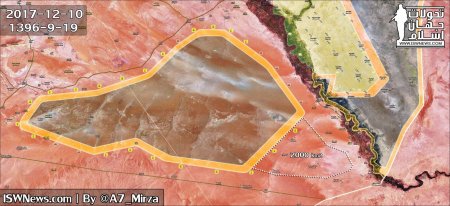 Сирийская армия начала вытеснять боевиков ИГ из пустыни в провинции Дейр-эз-Зор