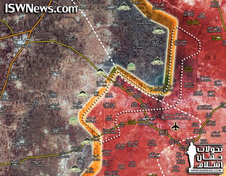 Сирийская армия освободила более 10 селений северо-западнее Абу ад-Духур