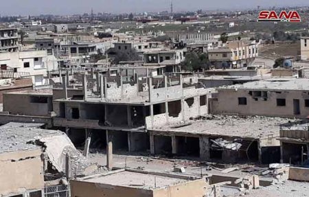 Восточная Гута 4 марта 2018: сирийская армия освободила 6 селений и пытается разделить анклав на две части