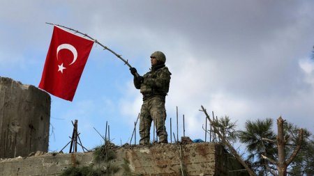 Турция вновь наносит удары по сирийской армии в районе Африна