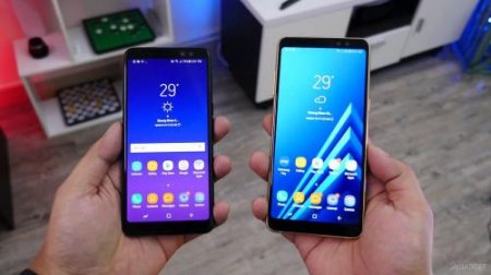 Samsung обрушила цены на Samsung Galaxy A8 и Galaxy A8+