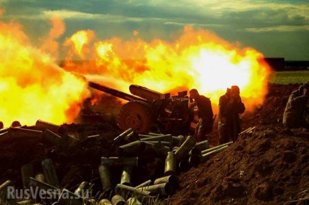 ЛНР: ВСУ обстреливали Республику из тяжёлой артиллерии и миномётов