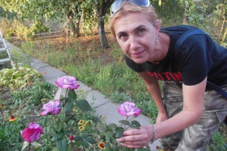 Украинский волонтер Ксения Быкова: «Я добрая фея с топором»