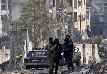 Бои между группировками протурецких боевиков вспыхнули севернее Алеппо
