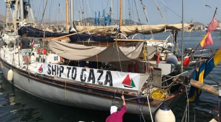 Израиль перехватил судно под флагом Швеции