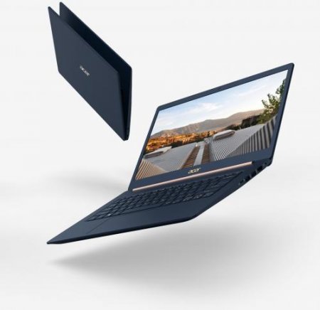 Компания Acer представила самый лёгкий ноутбук в мире - Swift 5