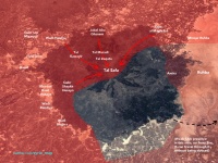 Сирийская армия при поддержке российских военных взяла под контроль централ ...