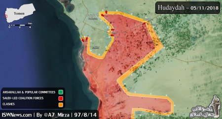 Саудовская коалиция близка к окружению Ходейда и намерена блокировать аэропорт