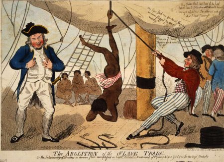 Транспортировка африканских рабов через Атлантику. Иллюстрации американских и европейских художников