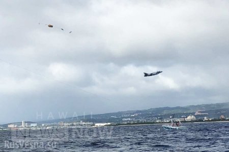 Истребитель ВВС США разбился на Гавайях (ФОТО, ВИДЕО)