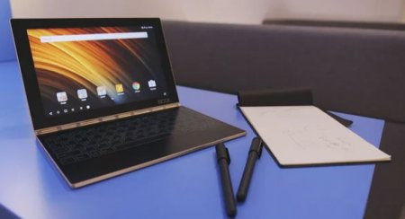 Lenovo разрабатывает новую версию гибридного ноутбука Yoga Book Pro