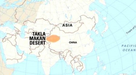 Китайцы построили 446 км дороги посреди безлюдной пустыни. Уникальное Таримское шоссе