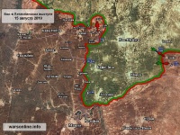 Сирийская армия освободила посёлок Мадая и пытается обойти Хан Шейхун с сев ...