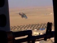 Российские вертолеты расширили район патрулирования приграничной зоны на се ...