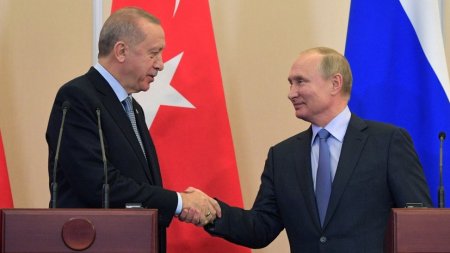 «Сверка часов»: что обсудят Владимир Путин и Реджеп Тайип Эрдоган на встрече в Стамбуле. Путин и Эрдоган запустили «Турецкий поток»