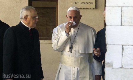 Главный либерал России подхватил «фейк» о Папе Римском и коронавирусе